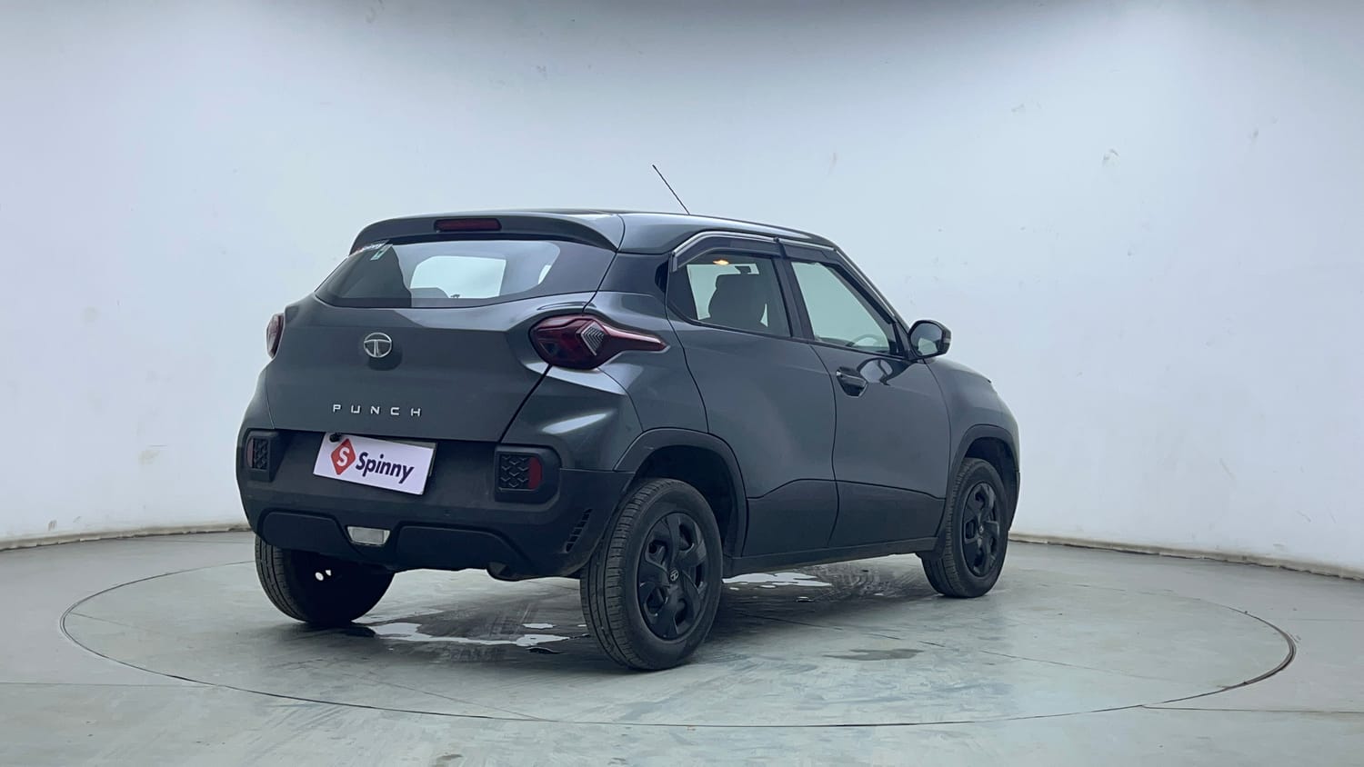Used 2023 Tata Punch Adventure AMT Petrol Automatic exterior RIGHT REAR CORNER VIEW