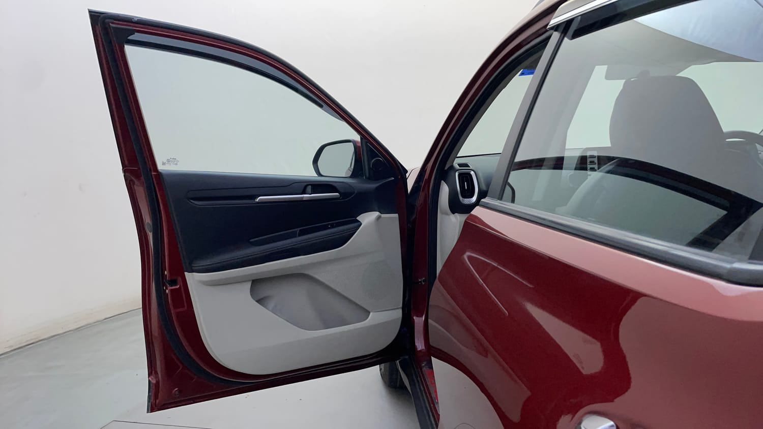 Used 2023 Kia Sonet HTX 1.0 DCT Petrol Automatic interior LEFT FRONT DOOR OPEN VIEW