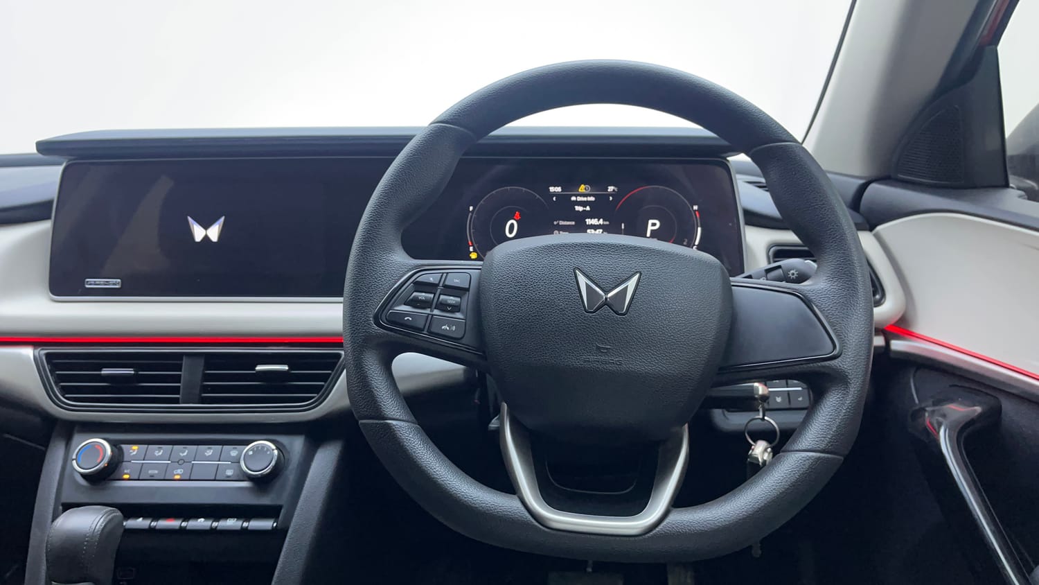 Used 2024 Mahindra XUV700 AX 5 Petrol AT 5 STR Petrol Automatic interior STEERING VIEW