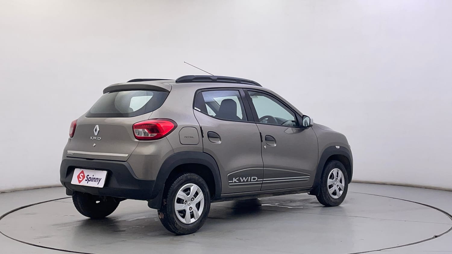 Used 2019 Renault Kwid RXT (O) 1.0 SCE Edition Petrol Manual exterior RIGHT REAR CORNER VIEW