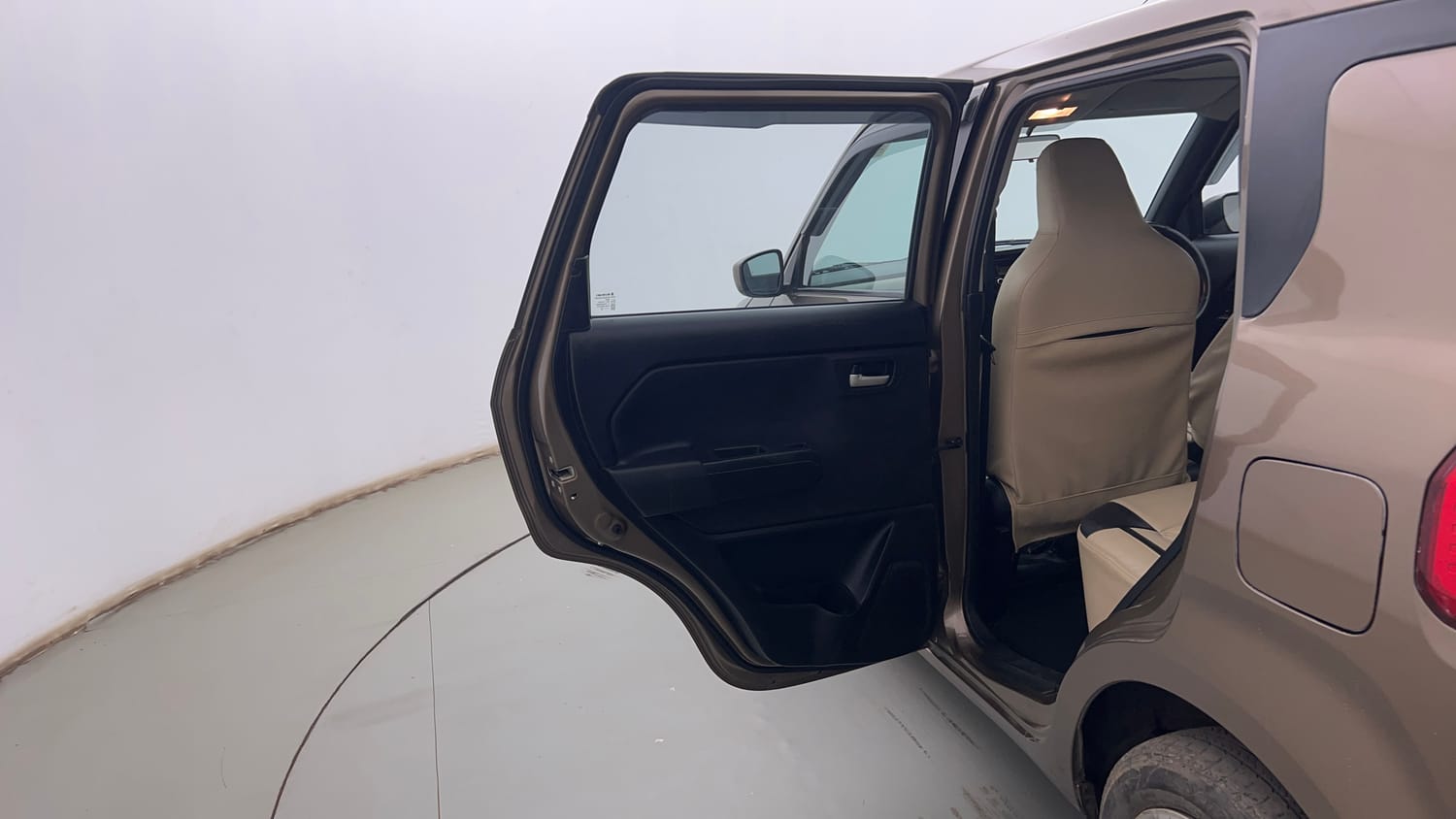 Used 2019 Maruti Suzuki Wagon R VXi 1.2 AMT Petrol Automatic interior LEFT REAR DOOR OPEN VIEW