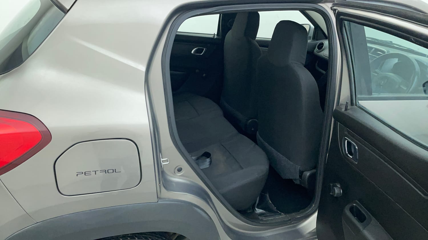 Used 2019 Renault Kwid RXT (O) 1.0 SCE Edition Petrol Manual interior RIGHT SIDE REAR DOOR CABIN VIEW