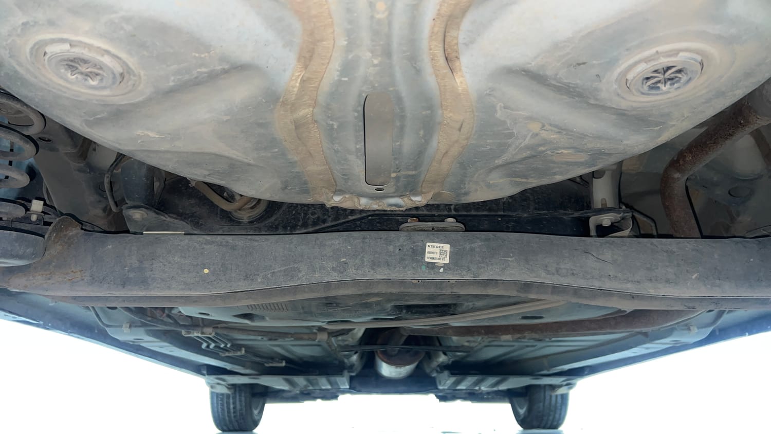 Used 2022 Maruti Suzuki Baleno Alpha MT Petrol Manual extra REAR UNDERBODY VIEW (TAKEN FROM REAR)
