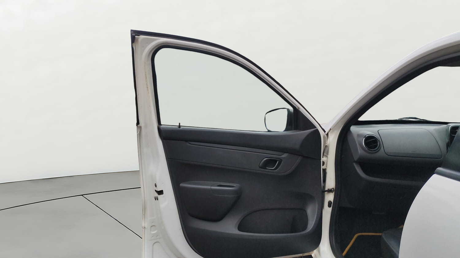 Used 2017 Renault Kwid 1.0 RXT AMT Opt Petrol Automatic interior LEFT FRONT DOOR OPEN VIEW