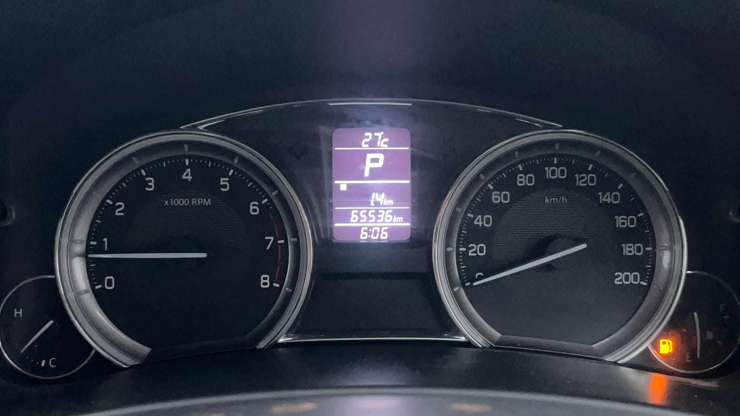 Used 2016 Maruti Suzuki Ciaz ZXi  AT Petrol Automatic interior CLUSTERMETER VIEW