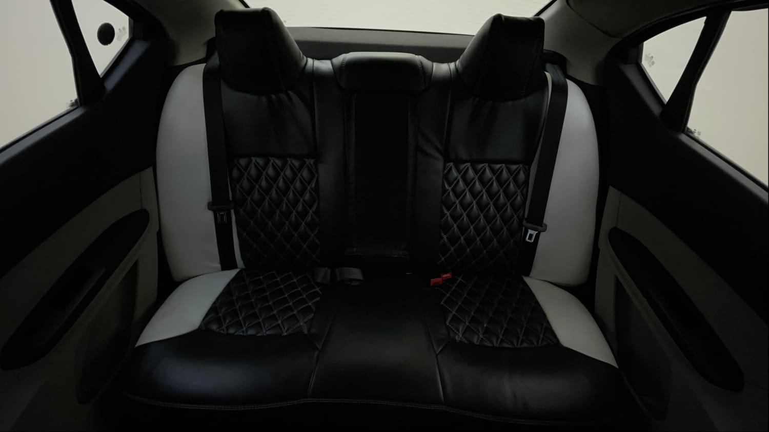 Used 2023 Tata Tigor XZ Plus Petrol Manual interior REAR SEAT CONDITION VIEW