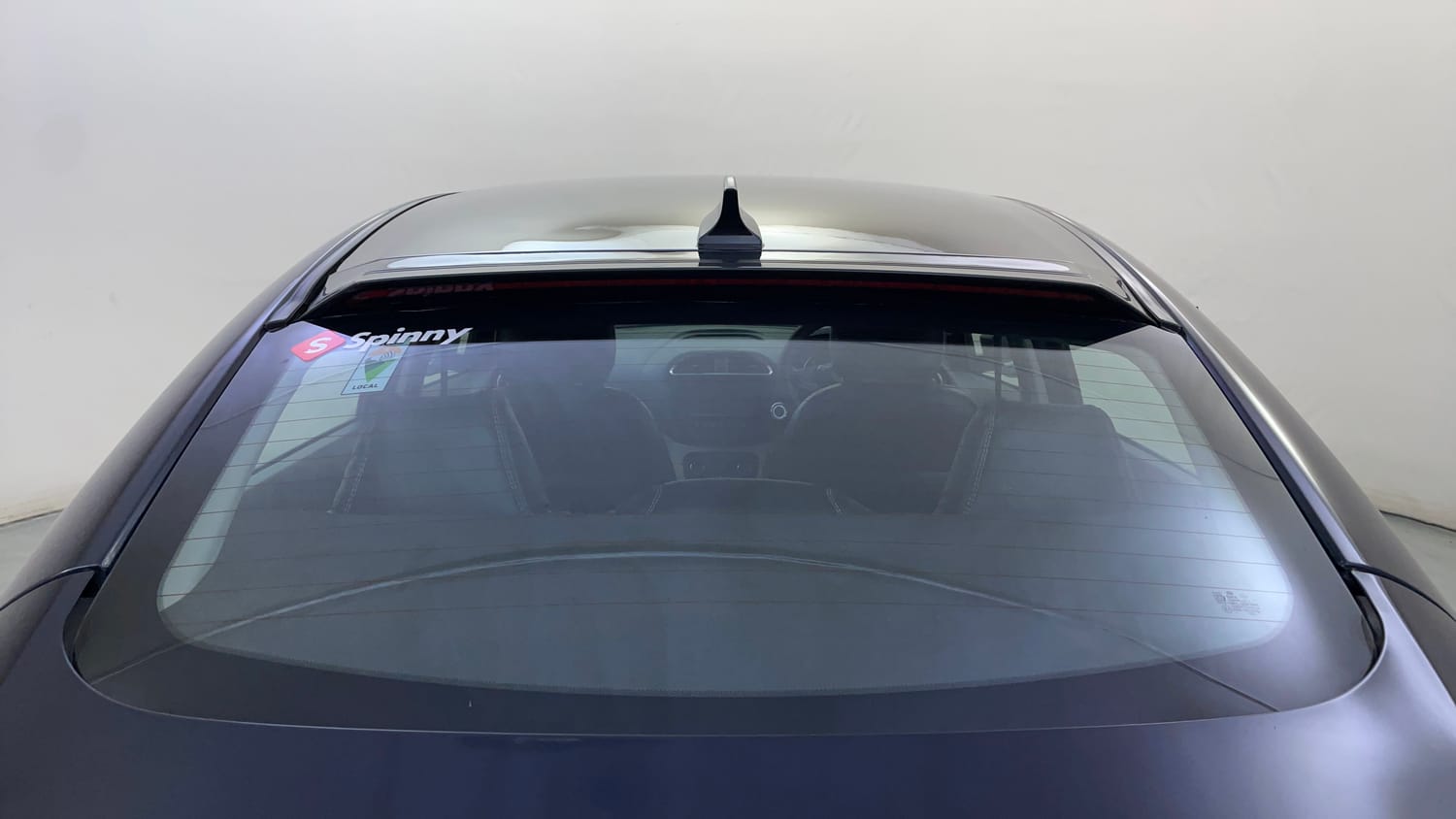 Used 2023 Tata Tigor XZ Plus Petrol Manual exterior BACK WINDSHIELD VIEW