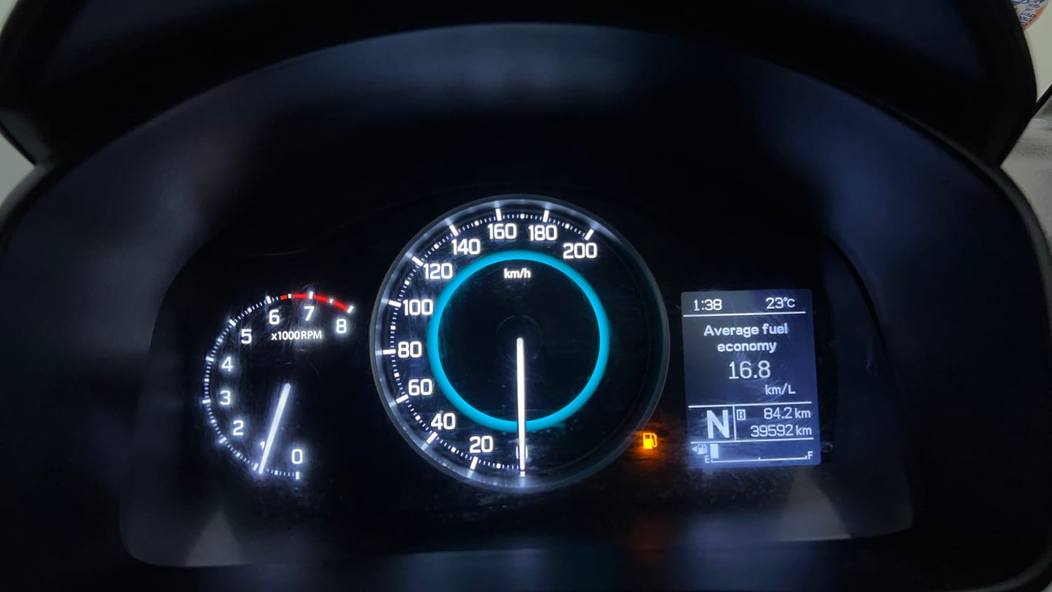 Used 2020 Maruti Suzuki Ignis Delta 1.2 AMT Petrol Automatic interior CLUSTERMETER VIEW