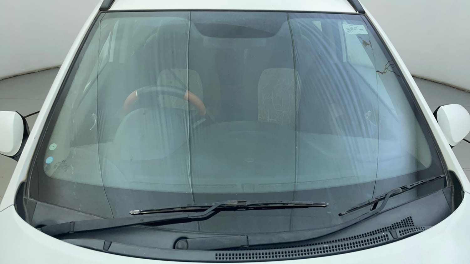 Used 2018 Hyundai Grand i10 Sportz (O) 1.2 Kappa VTVT Petrol Manual exterior FRONT WINDSHIELD VIEW