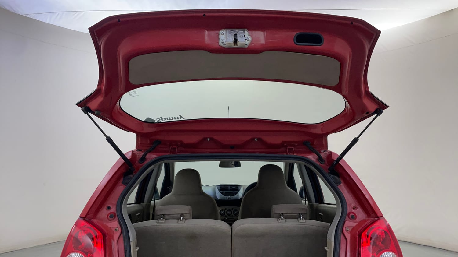 Used 2013 Maruti Suzuki A-Star Vxi Petrol Manual interior DICKY DOOR OPEN VIEW
