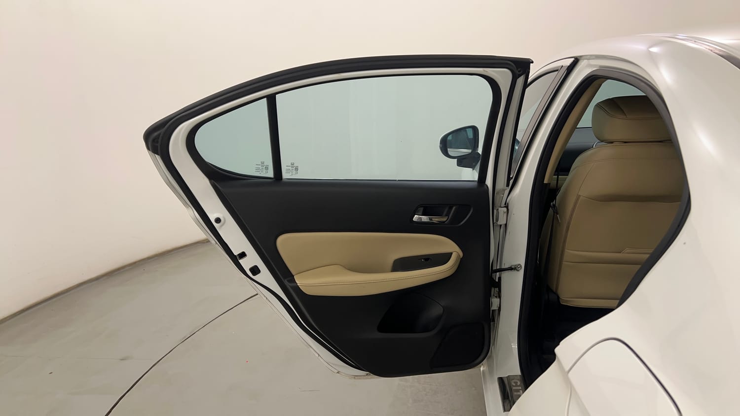 Used 2023 Honda City ZX Petrol MT Petrol Manual interior LEFT REAR DOOR OPEN VIEW