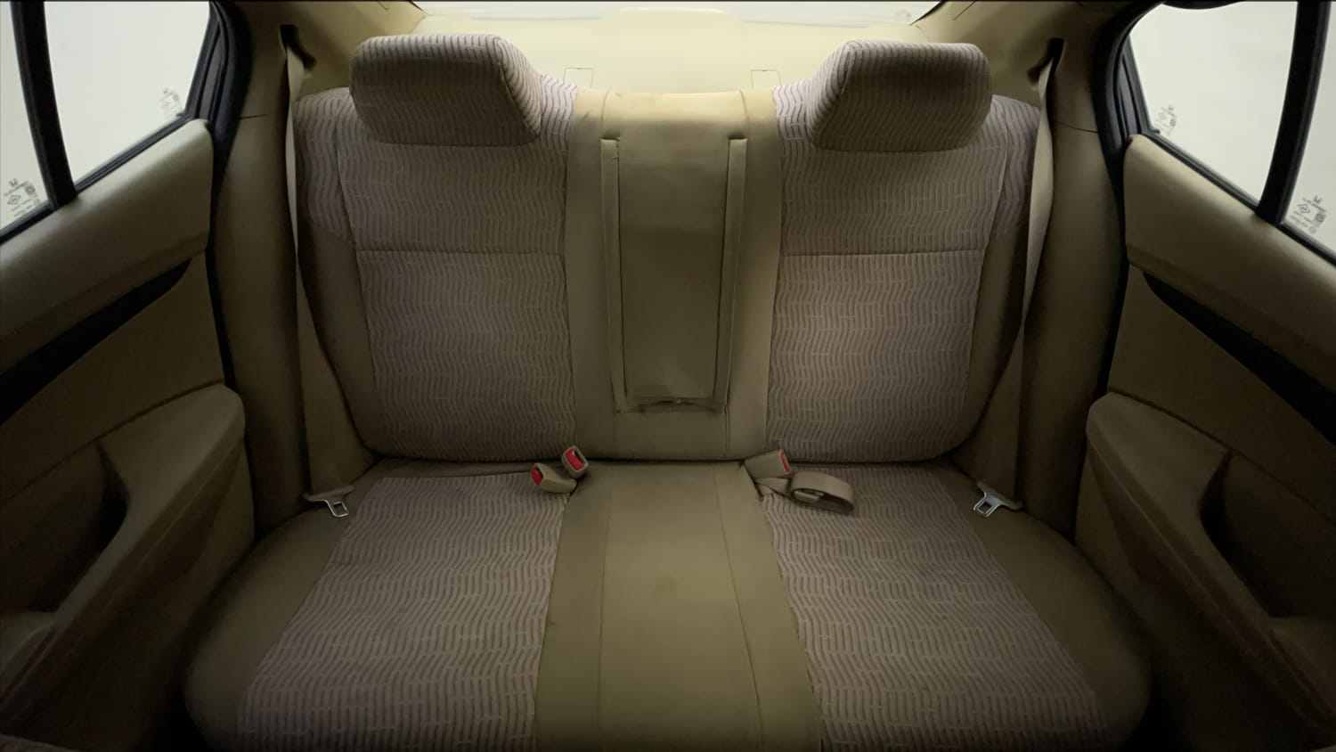 Used 2012 Honda City 1.5 S MT Petrol Manual interior REAR SEAT CONDITION VIEW