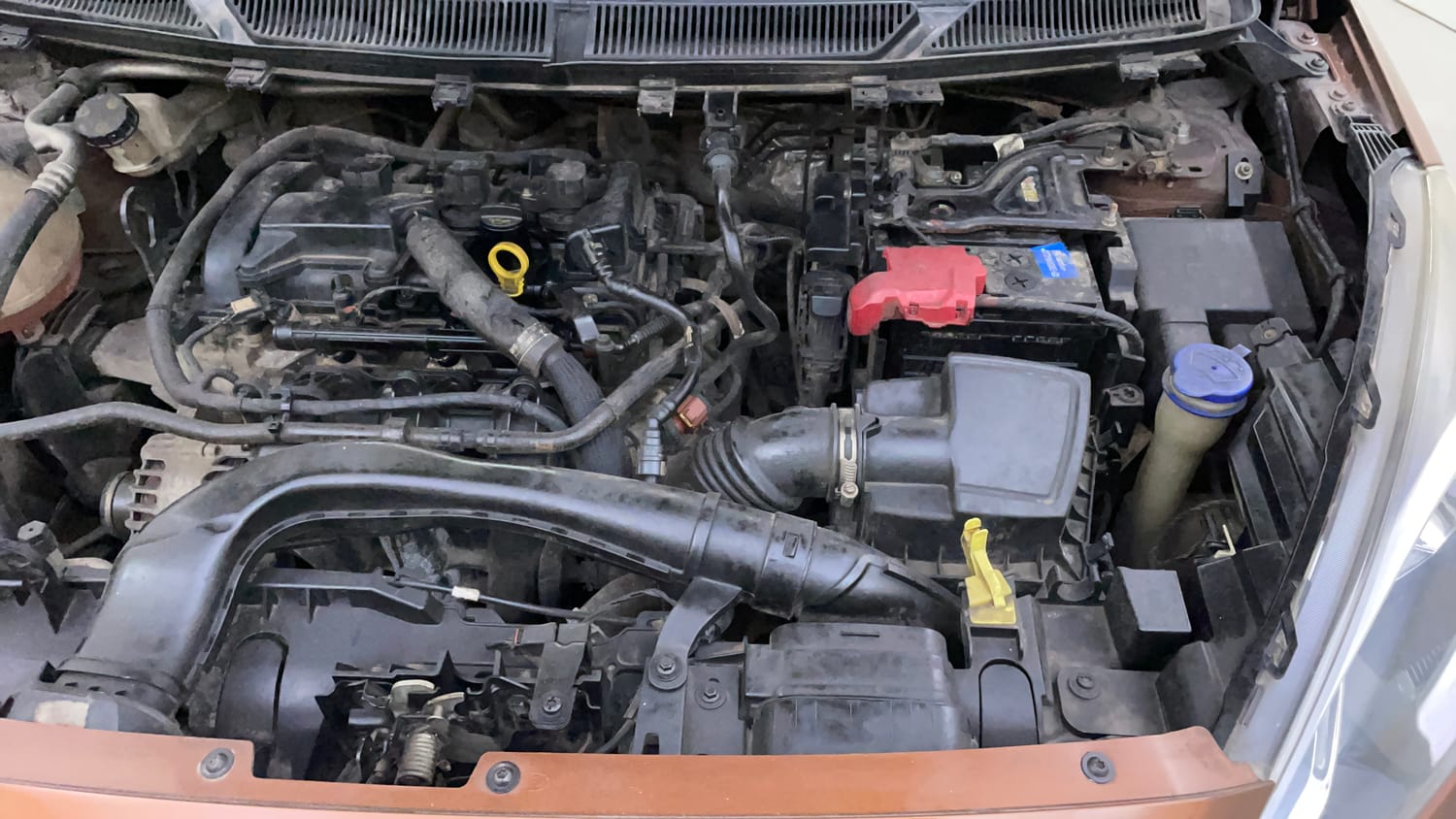 Used 2019 Ford Freestyle Titanium 1.2 Ti-VCT Petrol Manual engine ENGINE LEFT SIDE VIEW