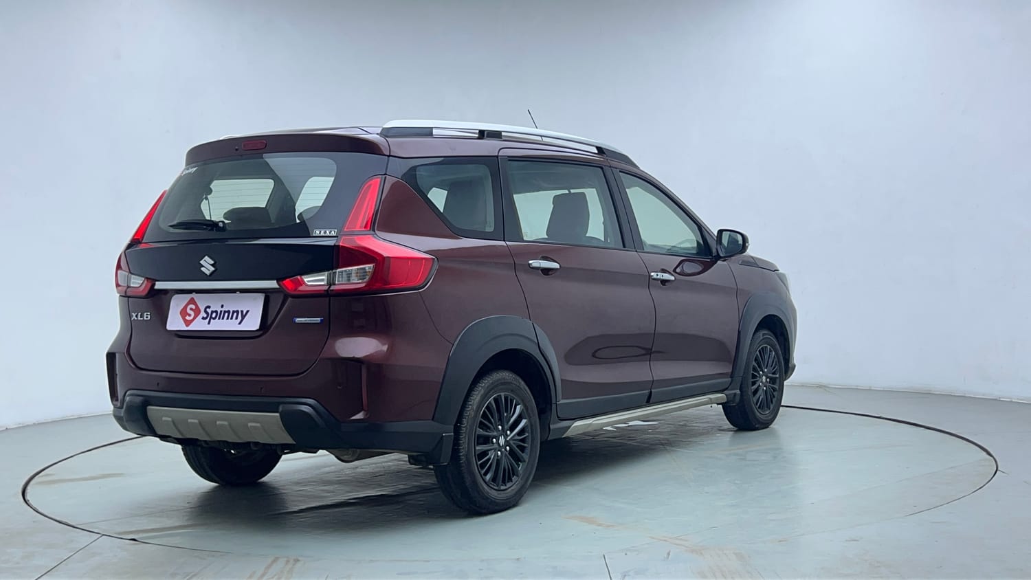 Used 2022 Maruti Suzuki XL6 Zeta AT Petrol Petrol Automatic exterior RIGHT REAR CORNER VIEW