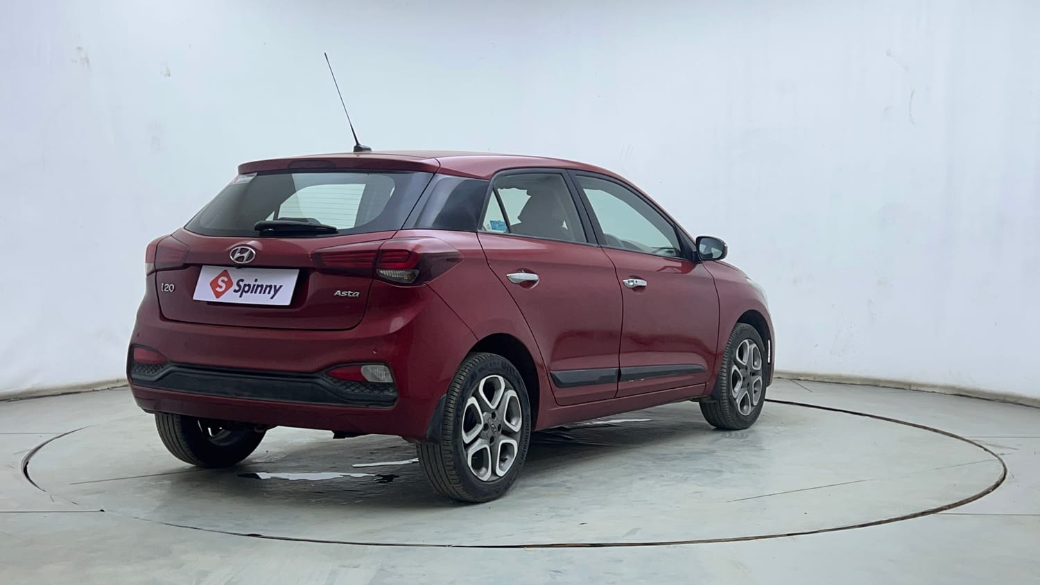Used 2018 Hyundai Elite i20 Asta 1.2 (O) Petrol Manual exterior RIGHT REAR CORNER VIEW