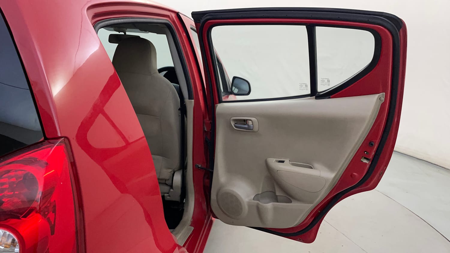 Used 2013 Maruti Suzuki A-Star Vxi Petrol Manual interior RIGHT REAR DOOR OPEN VIEW