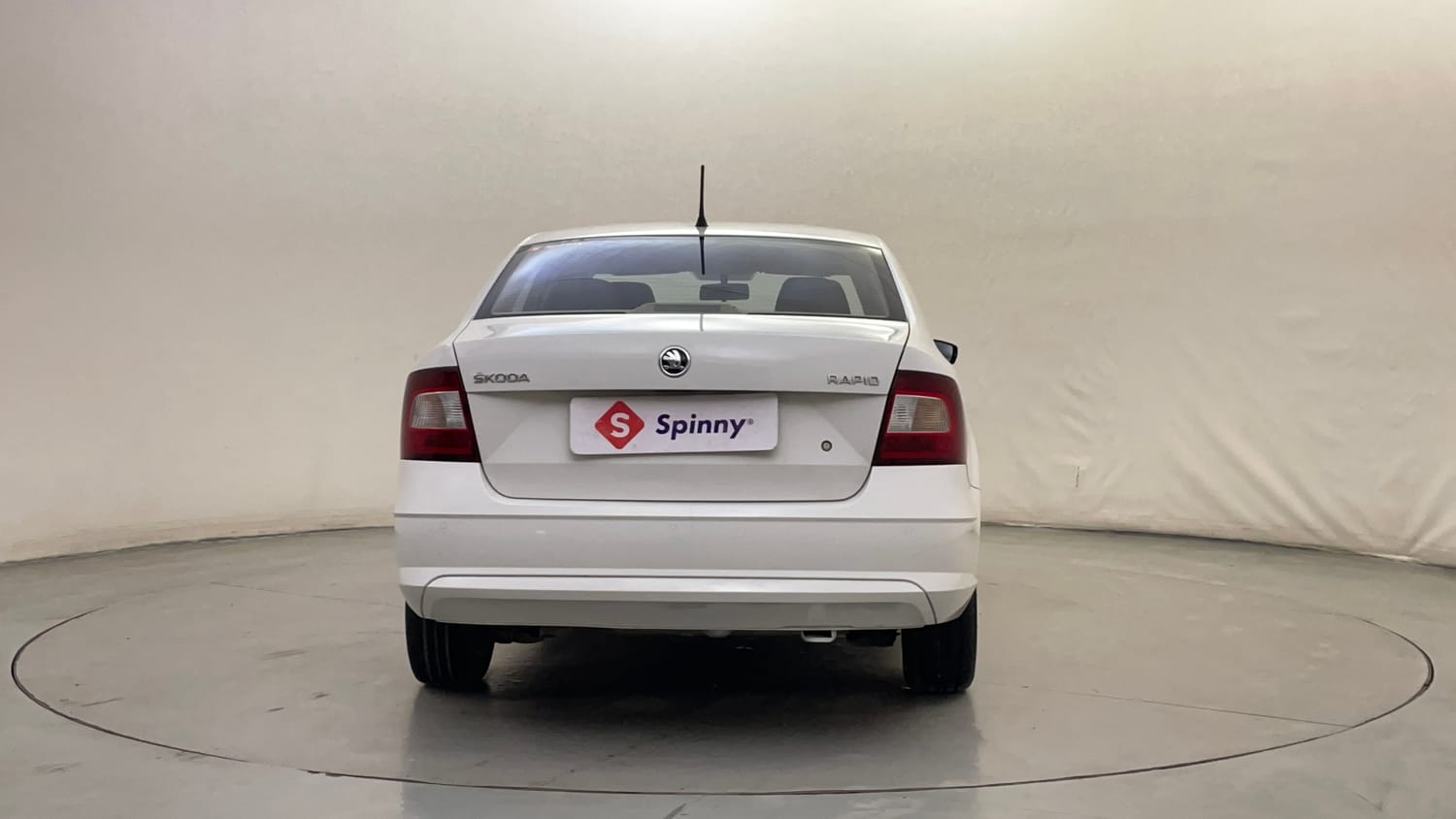 Used 2019 Skoda Rapid Ambition 1.6 MPI AT Petrol Automatic exterior BACK VIEW