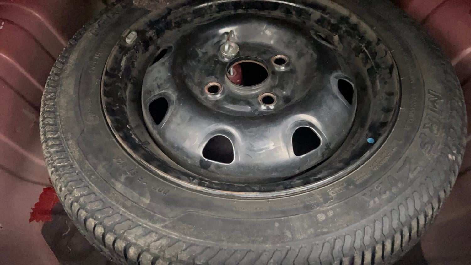 Used 2016 Maruti Suzuki Alto K10 VXi AMT Petrol Automatic tyres SPARE TYRE VIEW