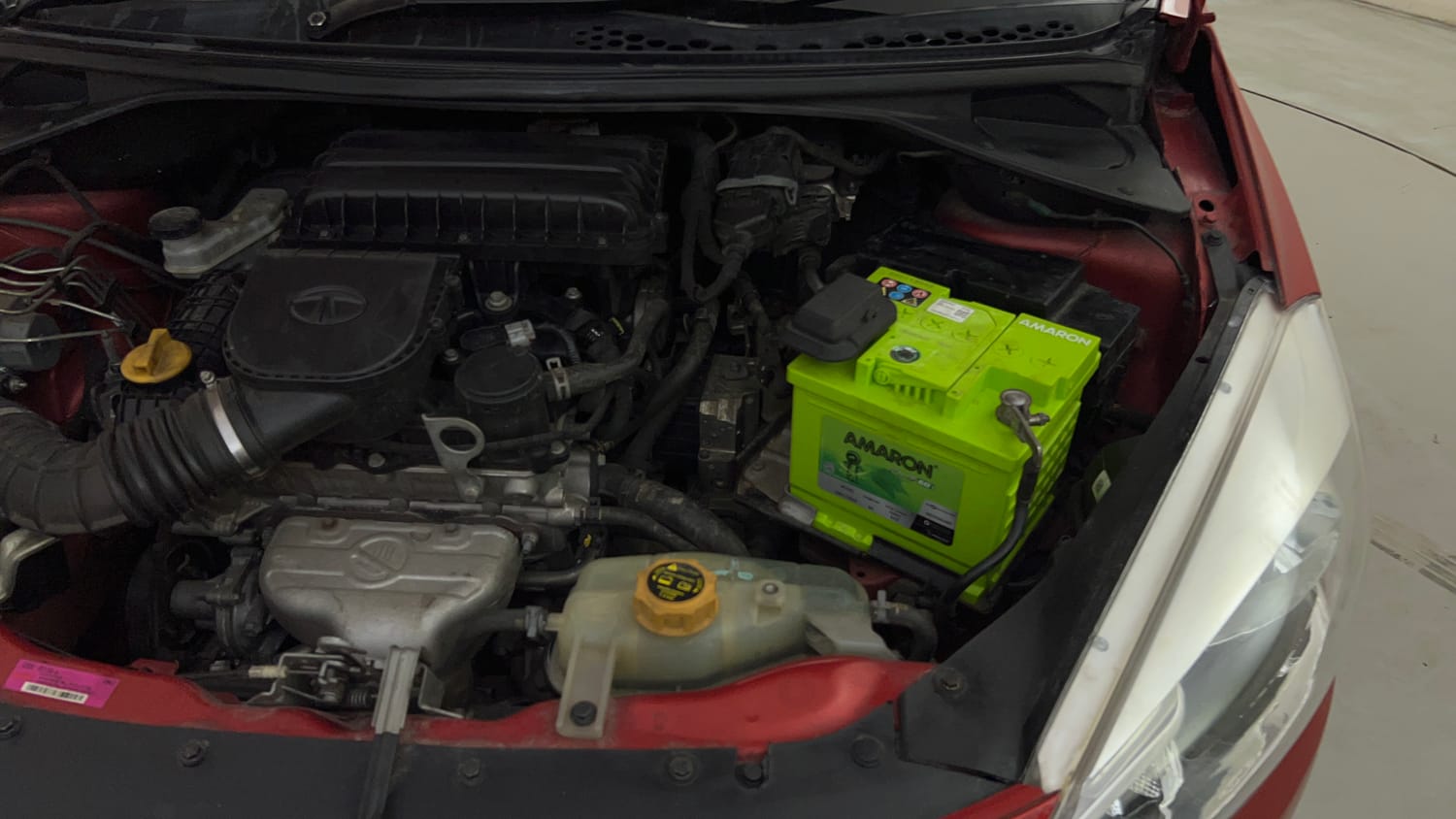 Used 2018 Tata Tiago Revotron XZA Petrol Automatic engine ENGINE LEFT SIDE VIEW
