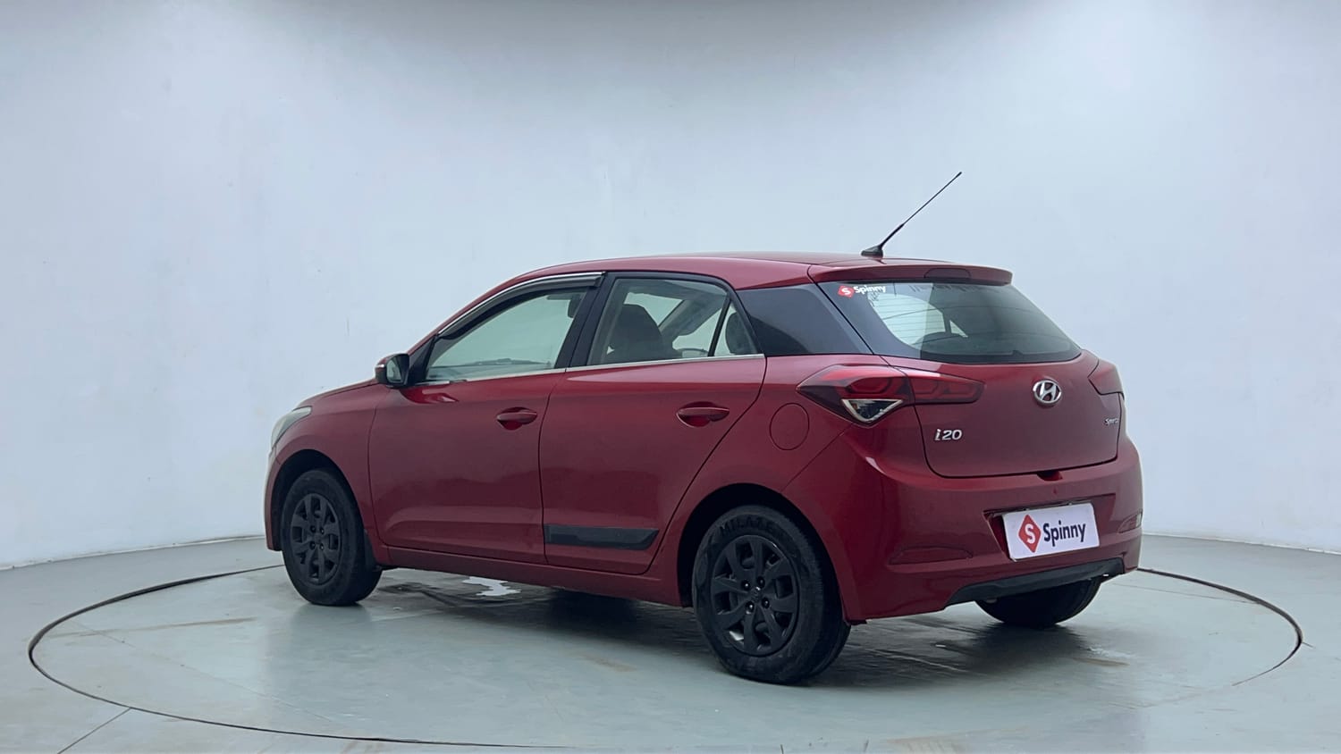 Used 2017 Hyundai Elite i20 Sportz 1.2 CNG (Outside fitted) Cng Manual exterior LEFT REAR CORNER VIEW
