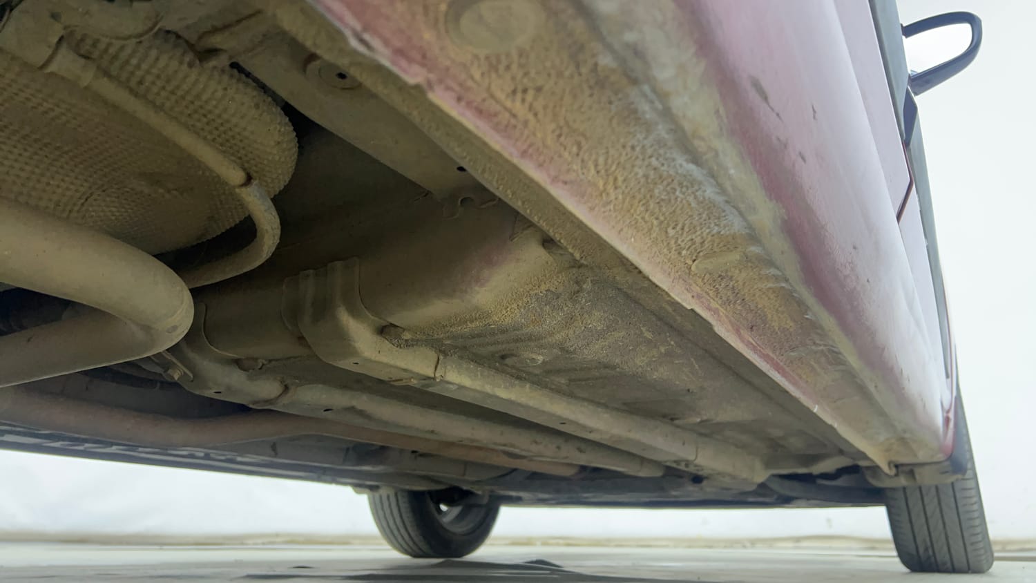 Used 2018 Hyundai Elite i20 Asta 1.2 (O) Petrol Manual extra REAR RIGHT UNDERBODY VIEW