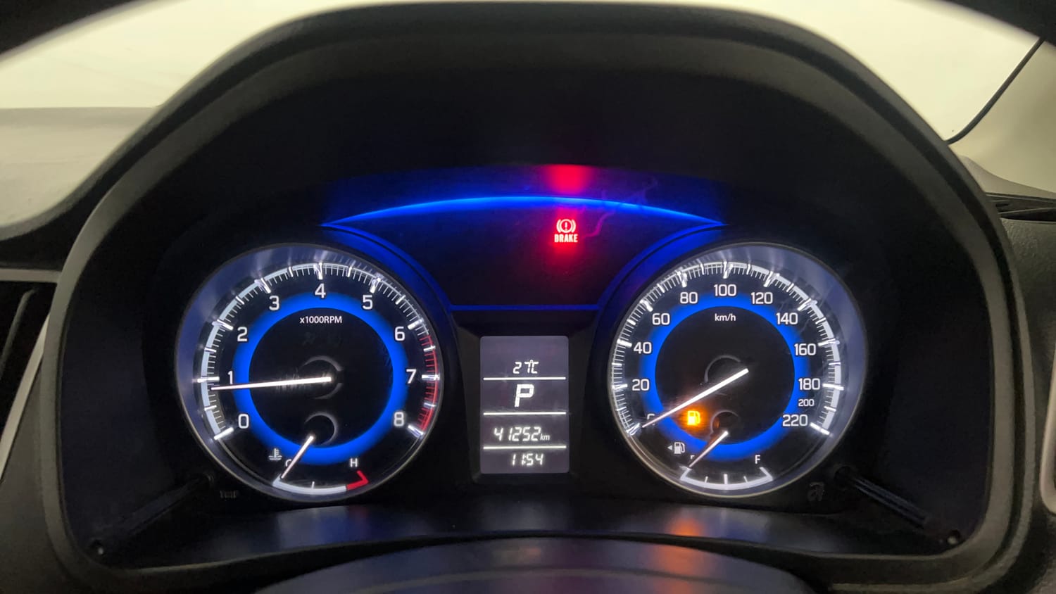Used 2019 Maruti Suzuki Baleno Delta Automatic Petrol Automatic interior CLUSTERMETER VIEW
