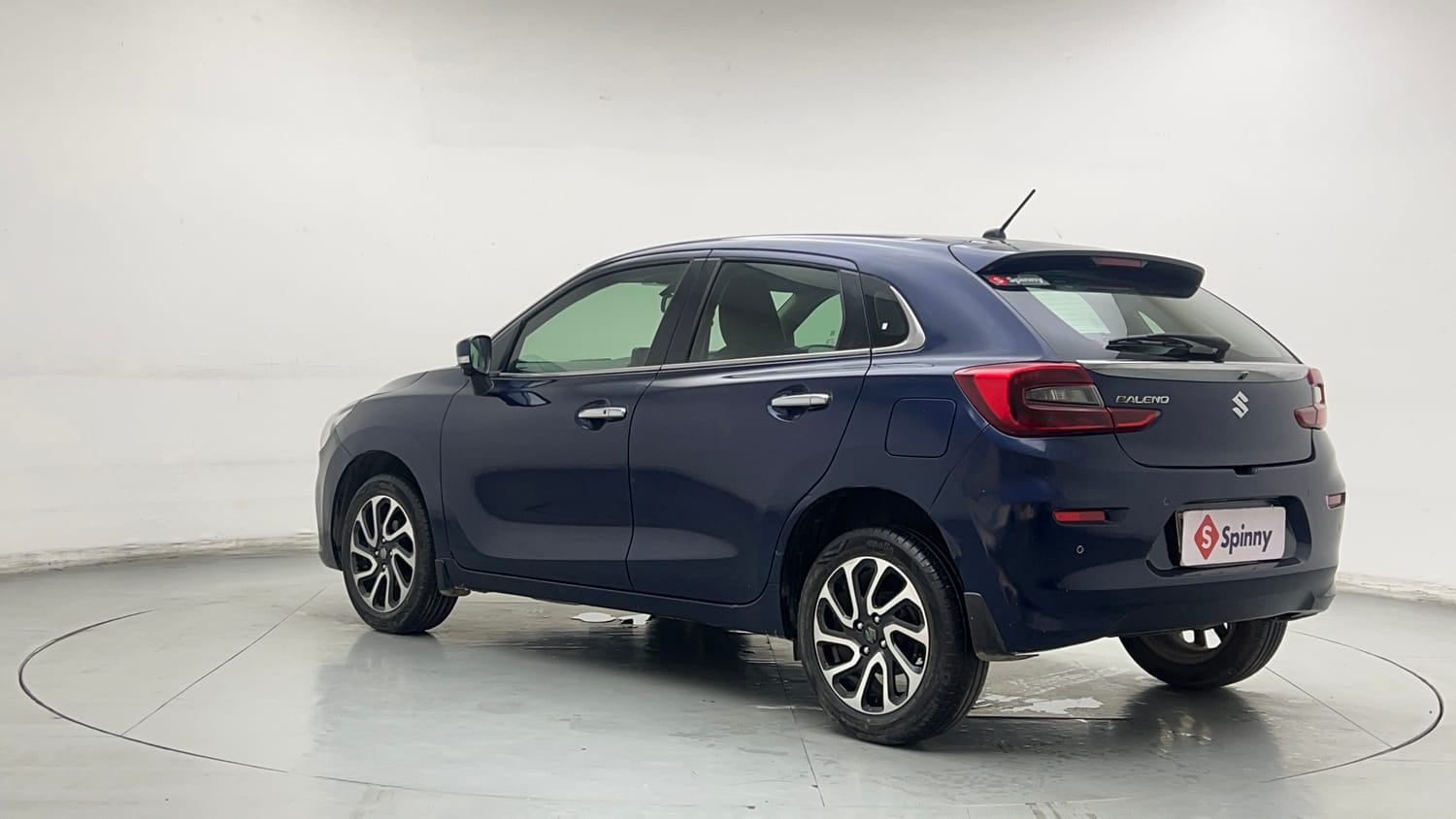 Used 2022 Maruti Suzuki Baleno Alpha MT Petrol Manual exterior LEFT REAR CORNER VIEW
