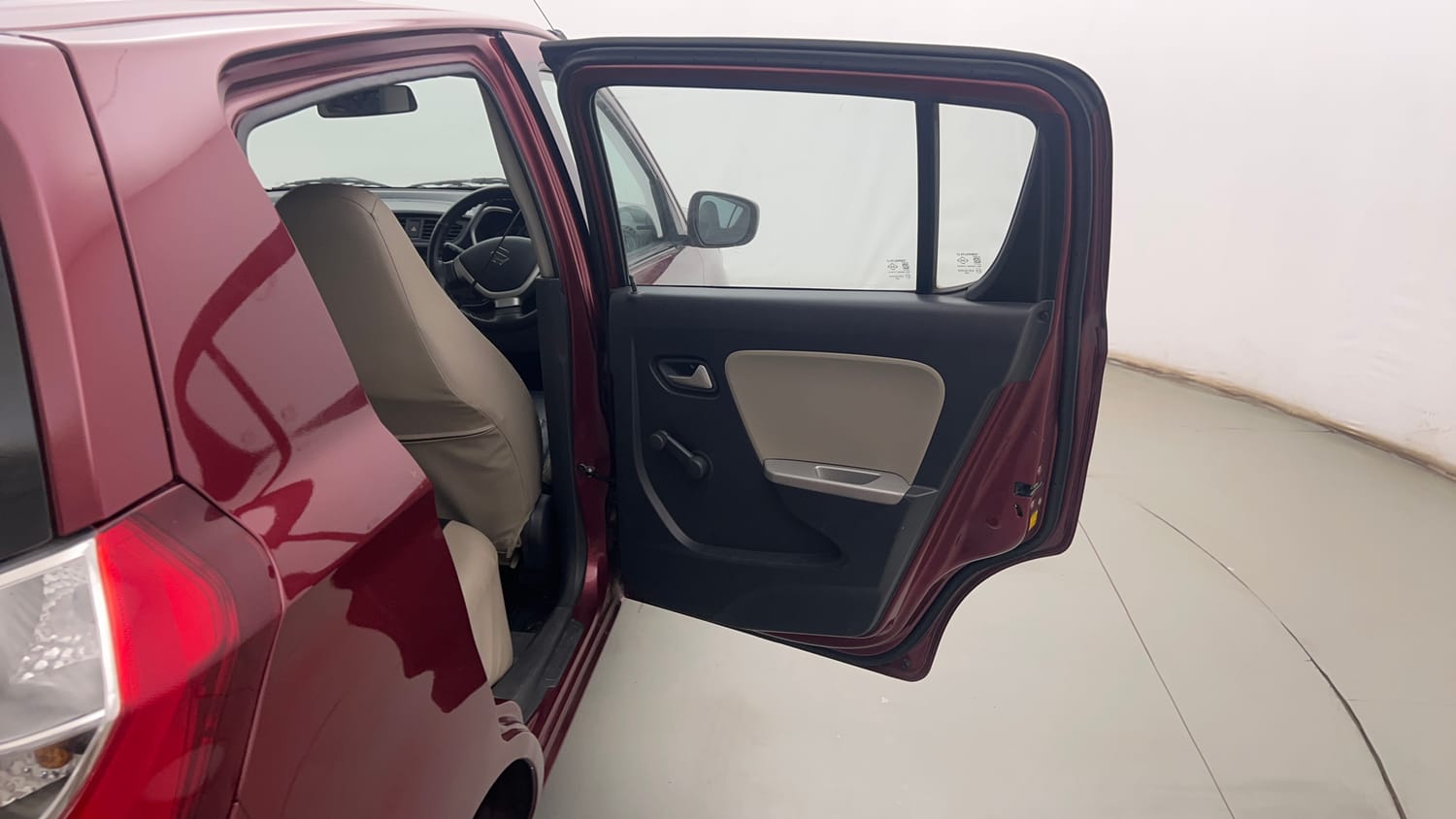 Used 2016 Maruti Suzuki Alto K10 VXi AMT Petrol Automatic interior RIGHT REAR DOOR OPEN VIEW