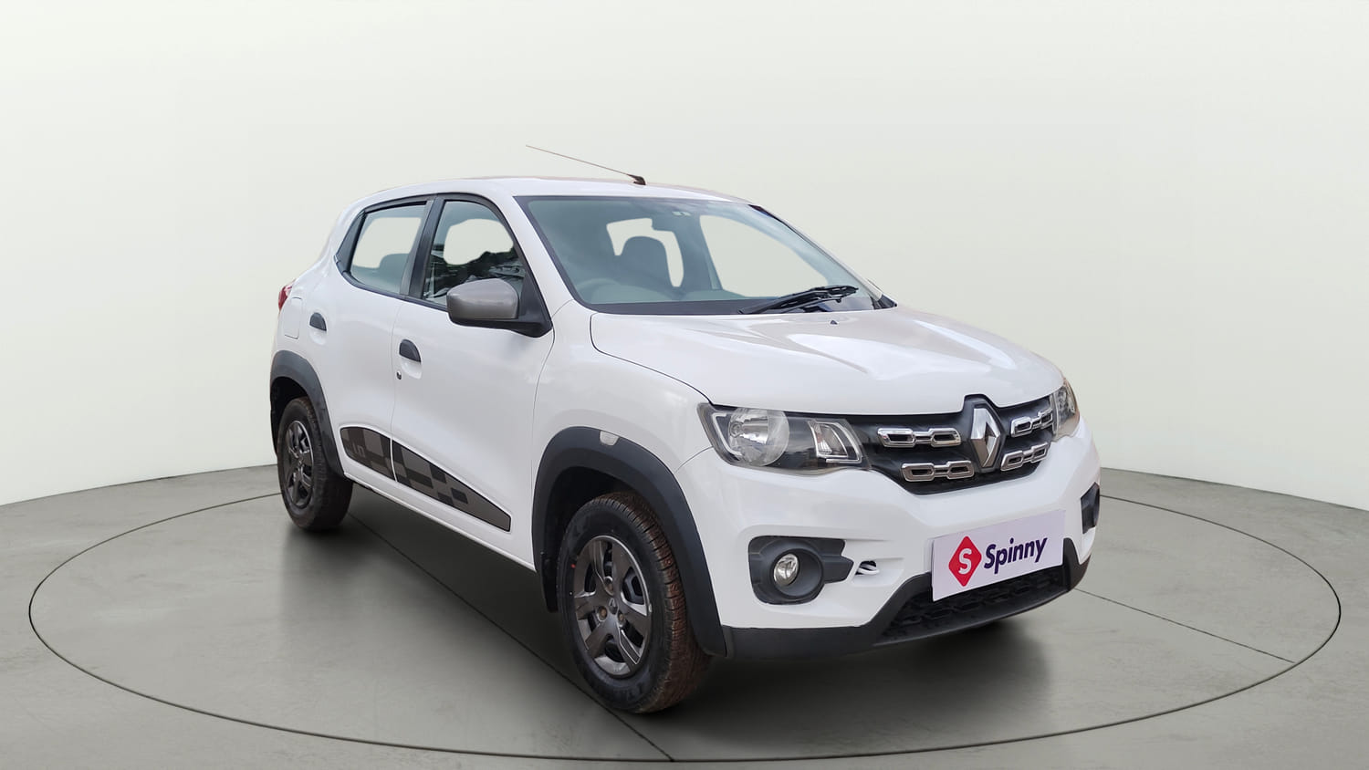 Used 2017 Renault Kwid 1.0 RXT AMT Opt Petrol Automatic exterior RIGHT FRONT CORNER VIEW