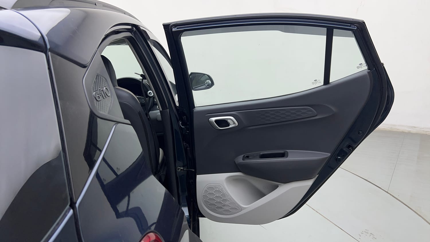 Used 2025 Hyundai Grand i10 Nios Sportz (O) 1.2 Kappa VTVT Petrol Manual interior RIGHT REAR DOOR OPEN VIEW