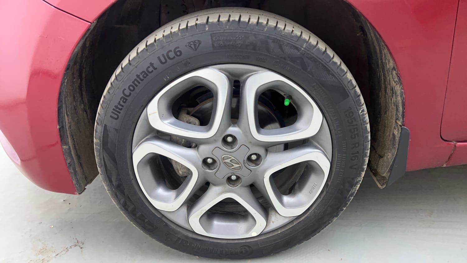 Used 2018 Hyundai Elite i20 Asta 1.2 (O) Petrol Manual tyres LEFT FRONT TYRE RIM VIEW