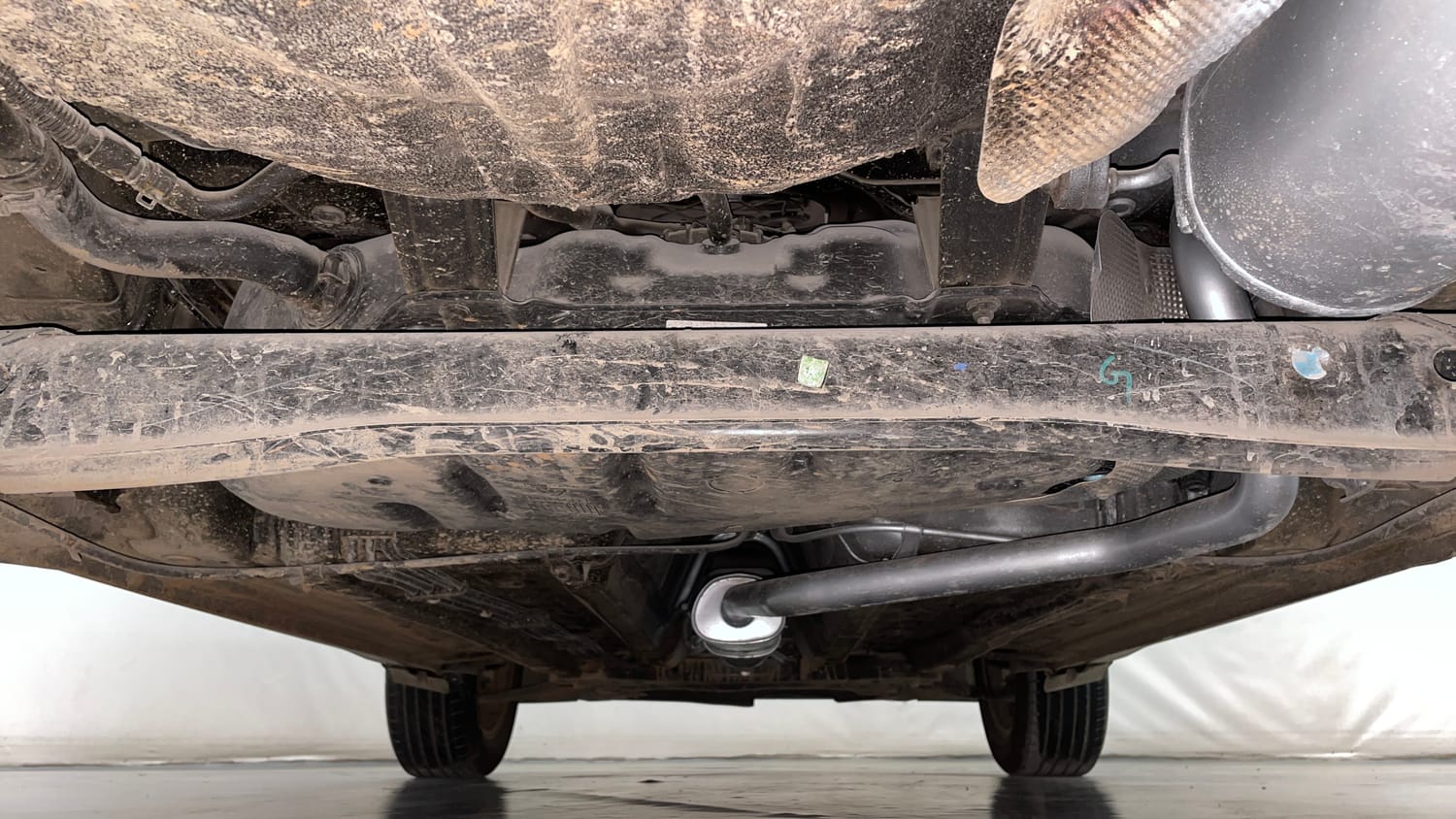 Used 2023 Kia Sonet HTX 1.0 DCT Petrol Automatic extra REAR UNDERBODY VIEW (TAKEN FROM REAR)
