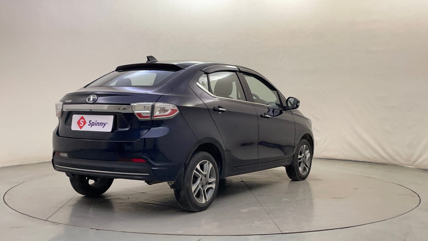 Used 2023 Tata Tigor XZ Plus Petrol Manual exterior RIGHT REAR CORNER VIEW