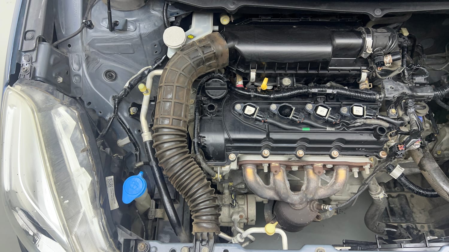 Used 2016 Maruti Suzuki Baleno Delta 1.2 Petrol Manual engine ENGINE RIGHT SIDE VIEW