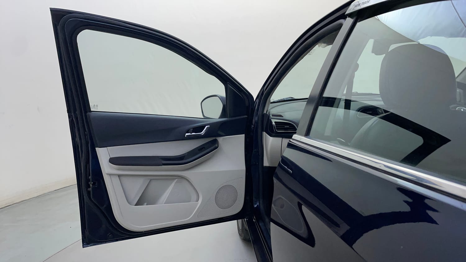 Used 2023 Tata Tigor XZ Plus Petrol Manual interior LEFT FRONT DOOR OPEN VIEW