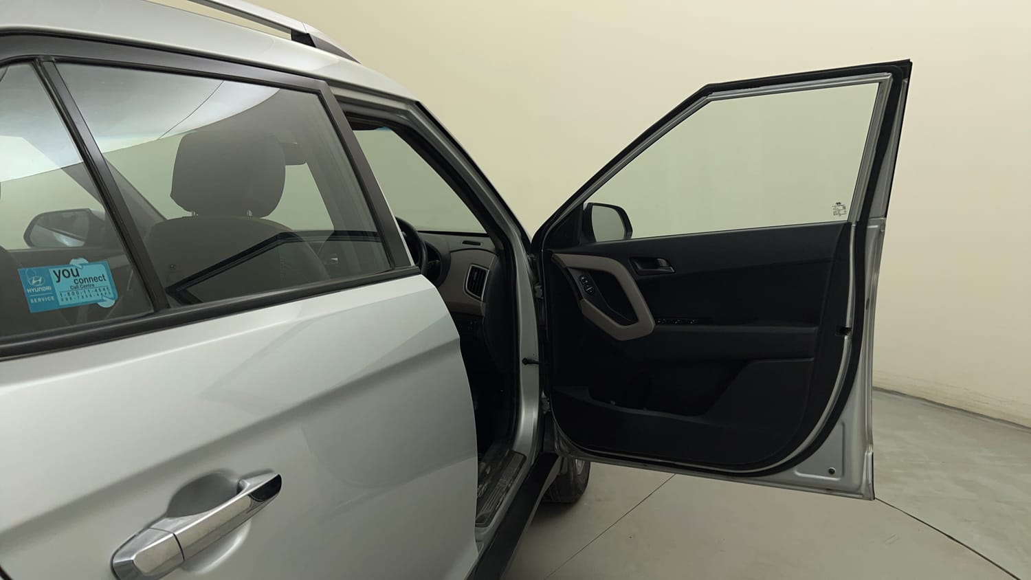 Used 2017 Hyundai Creta 1.6 SX Plus AT Diesel Automatic interior RIGHT FRONT DOOR OPEN VIEW