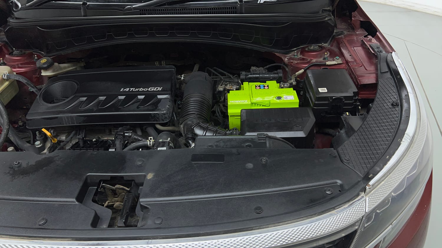 Used 2019 Kia Seltos GTX Plus 1.4 Petrol Manual engine ENGINE LEFT SIDE VIEW