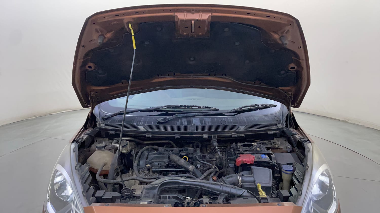 Used 2019 Ford Freestyle Titanium 1.2 Ti-VCT Petrol Manual engine ENGINE & BONNET OPEN FRONT VIEW
