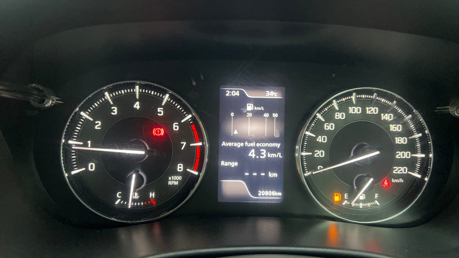 Used 2022 Maruti Suzuki Baleno Alpha MT Petrol Manual interior CLUSTERMETER VIEW