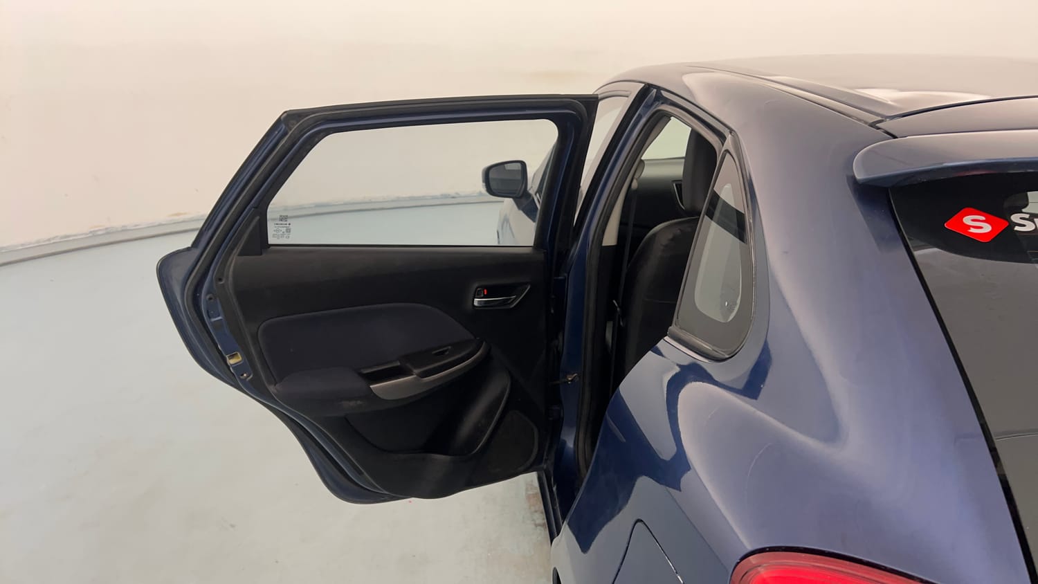 Used 2019 Maruti Suzuki Baleno Delta Automatic Petrol Automatic interior LEFT REAR DOOR OPEN VIEW