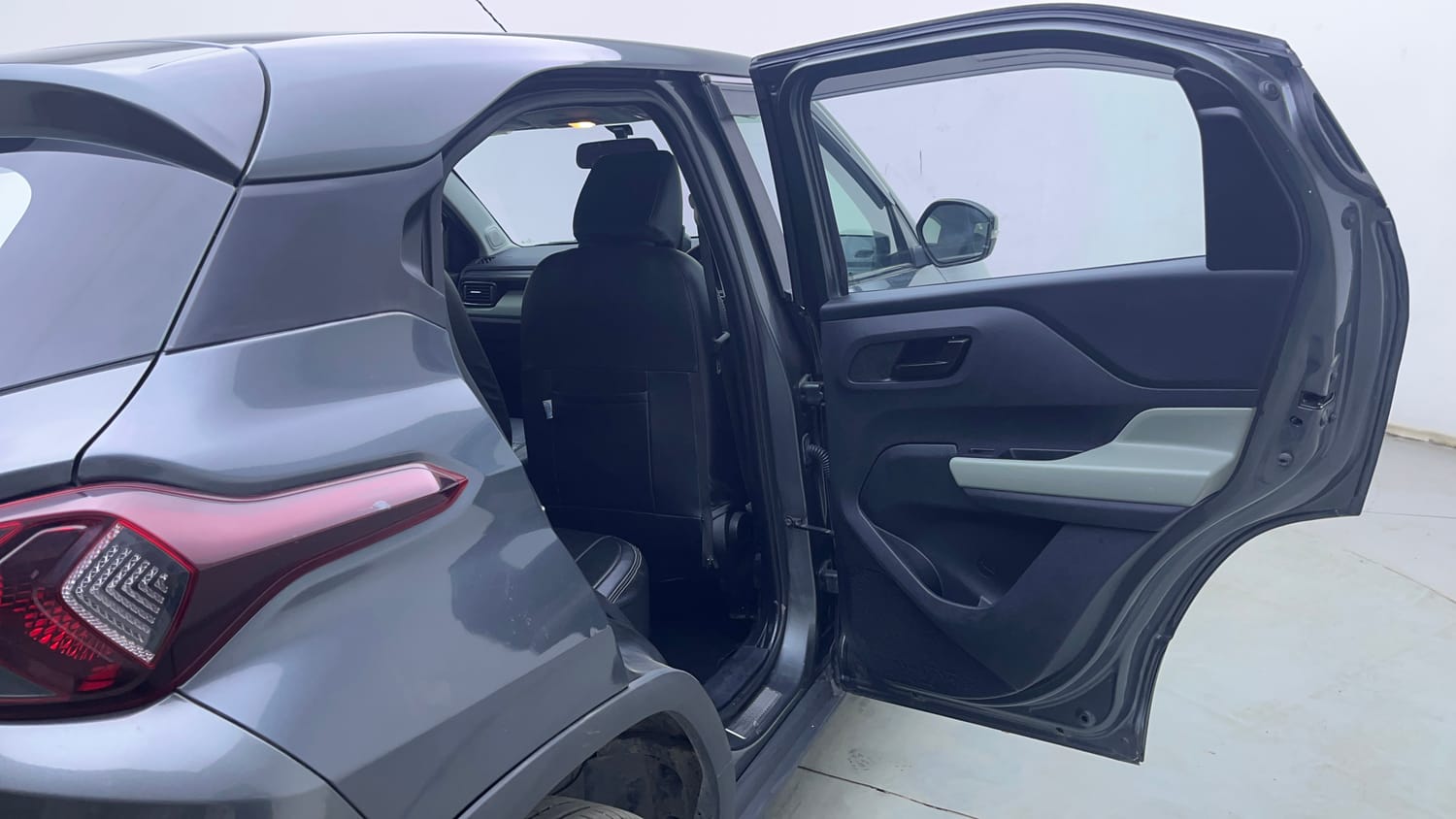 Used 2023 Tata Punch Adventure AMT Petrol Automatic interior RIGHT REAR DOOR OPEN VIEW