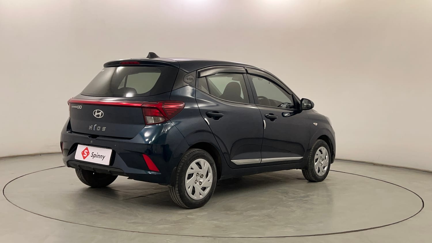 Used 2023 Hyundai Grand i10 Nios Magna 1.2 Kappa VTVT Petrol Manual exterior RIGHT REAR CORNER VIEW