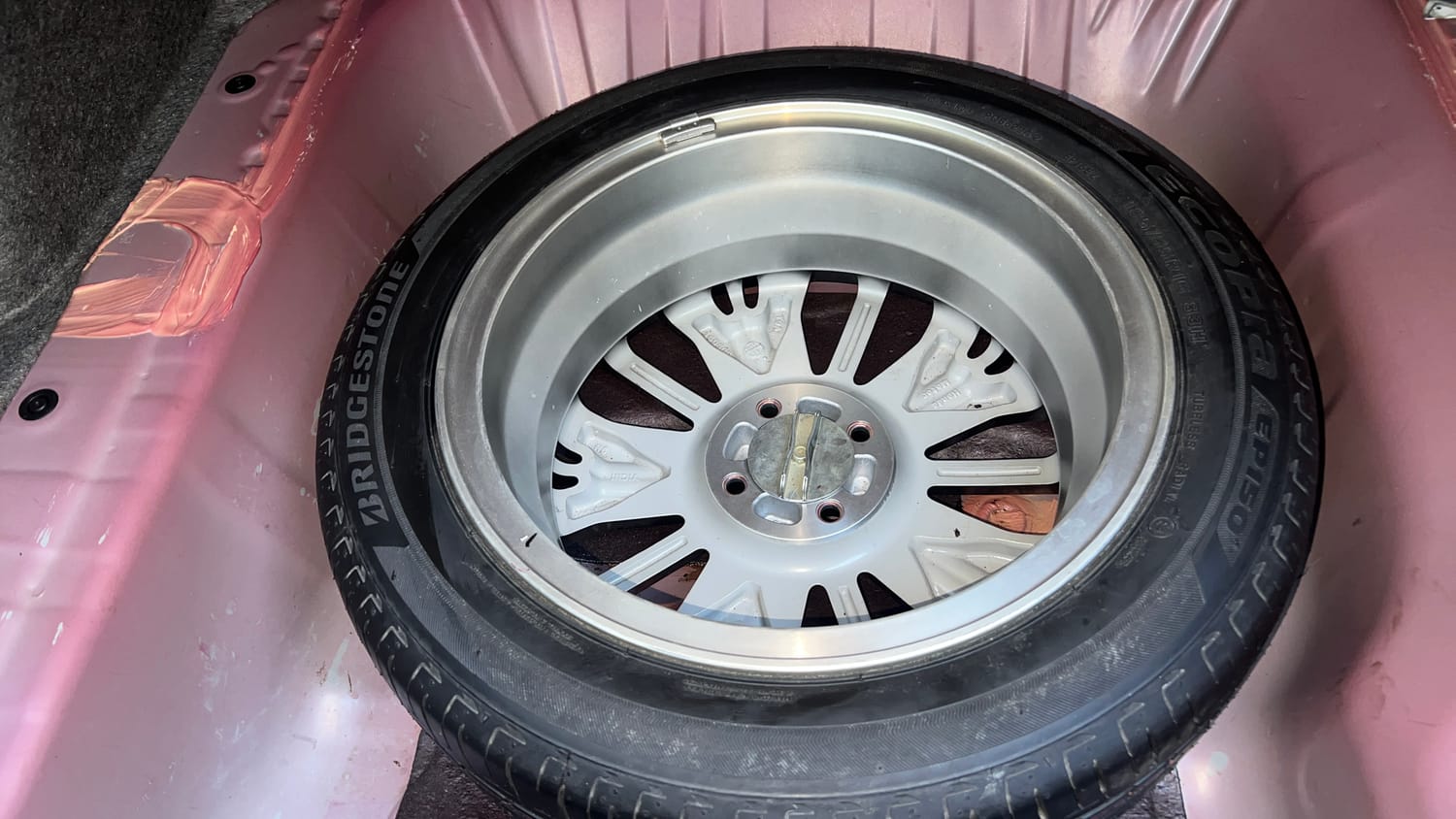Used 2019 Honda City ZX CVT Petrol Petrol Automatic tyres SPARE TYRE VIEW