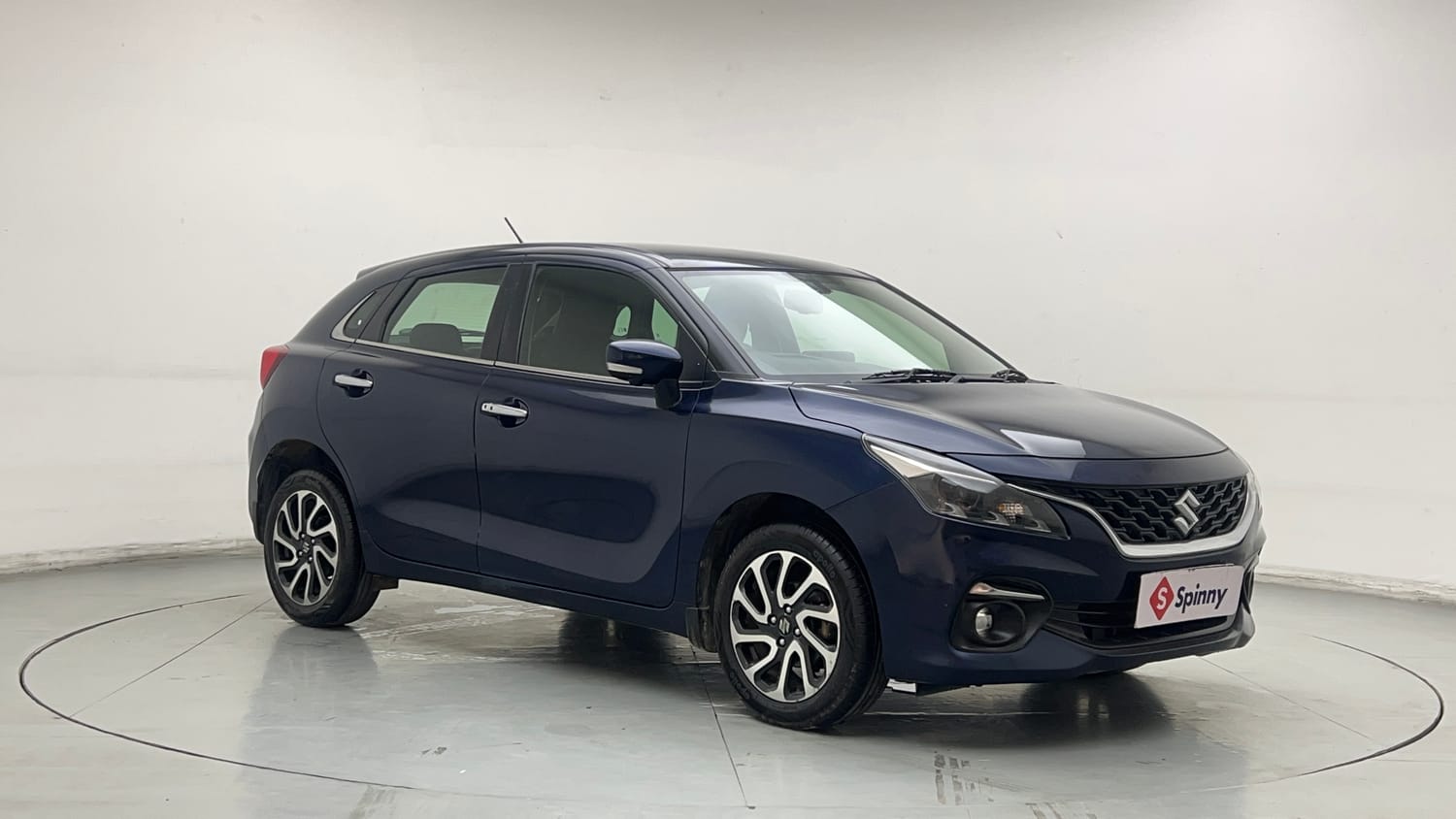 Used 2022 Maruti Suzuki Baleno Alpha MT Petrol Manual exterior RIGHT FRONT CORNER VIEW