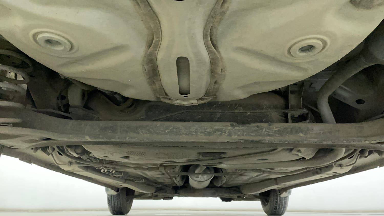 Used 2018 Maruti Suzuki Swift VXi Petrol Manual extra REAR UNDERBODY VIEW (TAKEN FROM REAR)