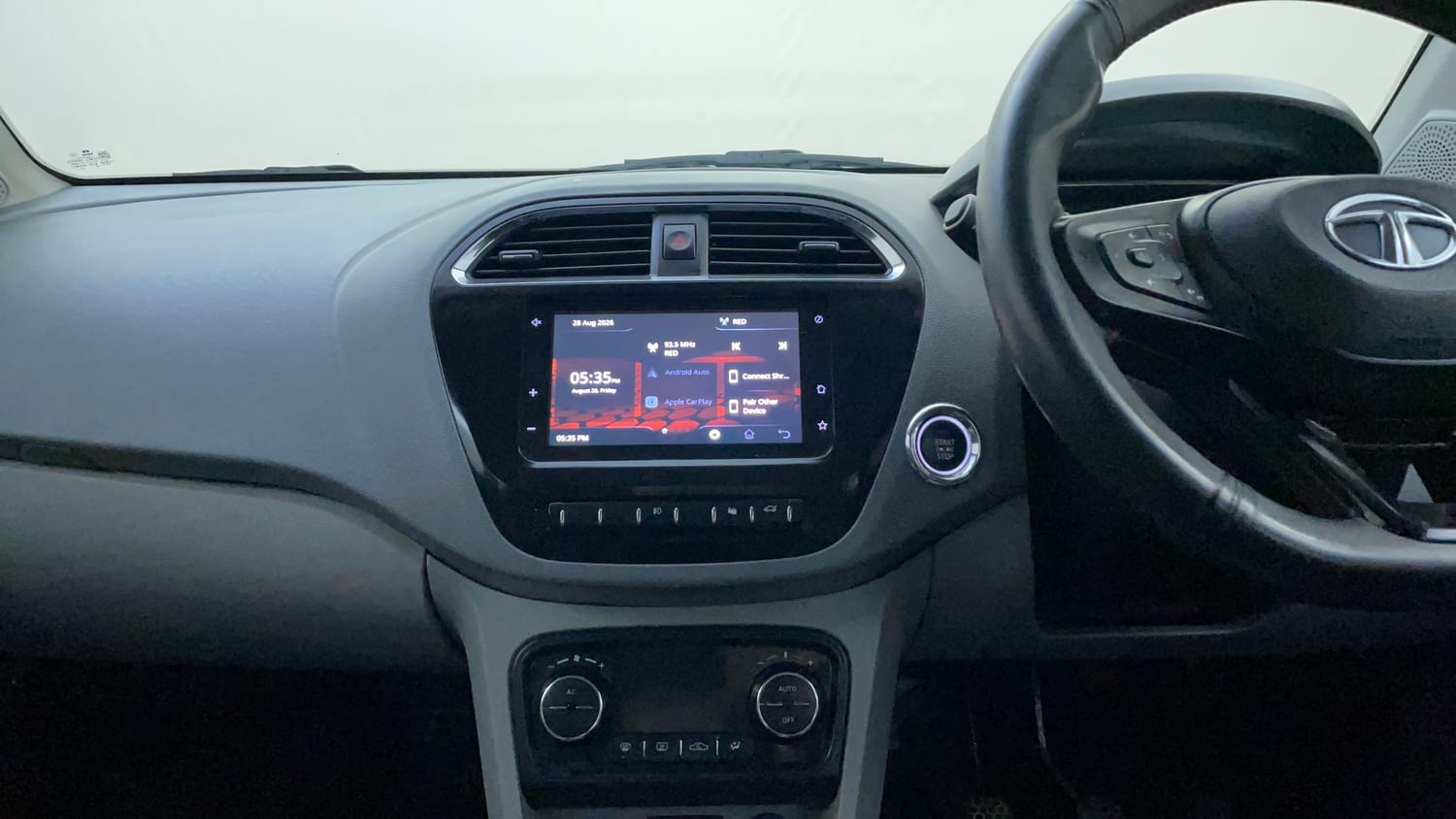 Used 2020 Tata Tigor XZ Plus Petrol Manual interior MUSIC SYSTEM & AC CONTROL VIEW