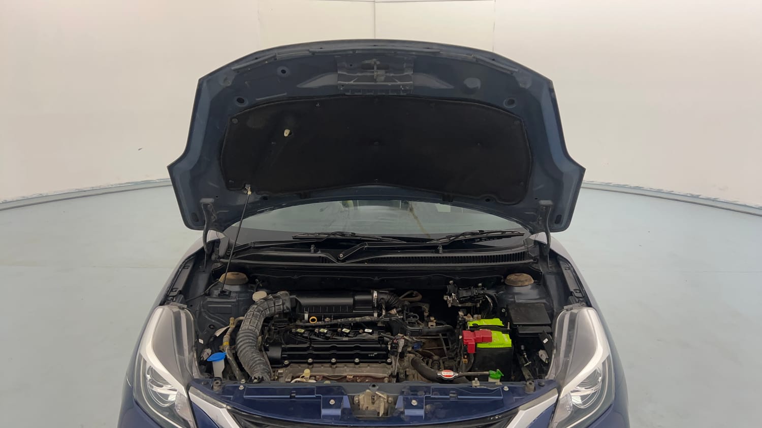 Used 2019 Maruti Suzuki Baleno Delta Automatic Petrol Automatic engine ENGINE & BONNET OPEN FRONT VIEW
