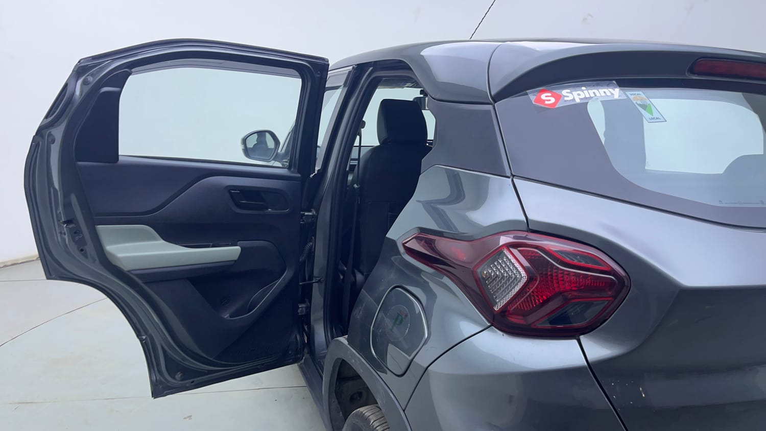 Used 2023 Tata Punch Adventure AMT Petrol Automatic interior LEFT REAR DOOR OPEN VIEW