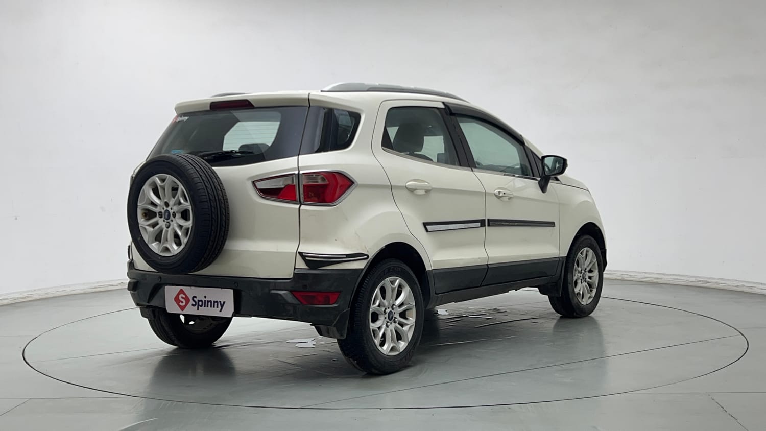 Used 2016 Ford EcoSport Titanium+ 1.0L EcoBoost Petrol Manual exterior RIGHT REAR CORNER VIEW
