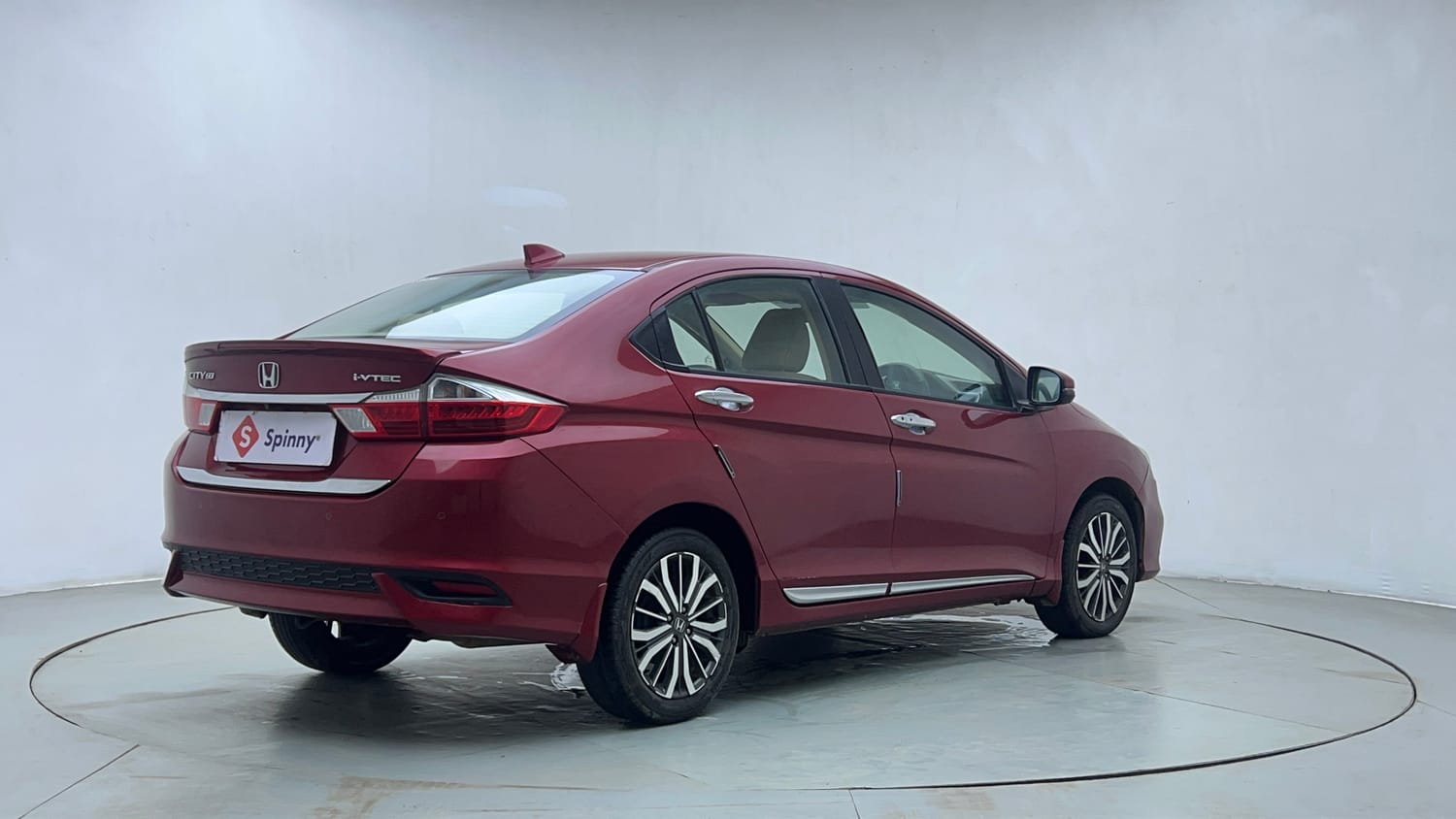 Used 2019 Honda City ZX CVT Petrol Petrol Automatic exterior RIGHT REAR CORNER VIEW
